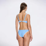 Irene Blue-White Underwired Mid Coverage Bikini Set | Moeva | Bikini Sets | Each week unveils new pieces—luxury swimwear, fluid resort silhouettes, and elevated summer-to-evening essentials designed to carry you from coastal escapes to city nights.