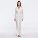 Itzel White Knitted Mesh Long-Sleeve Kaftan | Moeva | Kaftans | Each week unveils new pieces—luxury swimwear, fluid resort silhouettes, and elevated summer-to-evening essentials designed to carry you from coastal escapes to city nights.