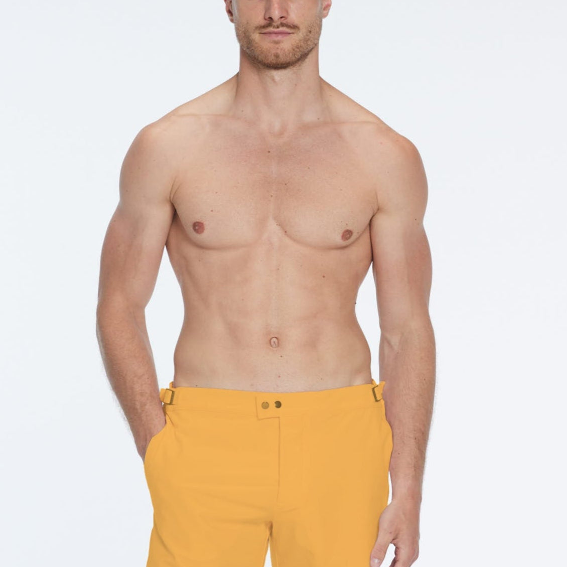 Jack Orange Bulldog Swim Shorts | Moeva | Shorts | Each week unveils new pieces—luxury swimwear, fluid resort silhouettes, and elevated summer-to-evening essentials designed to carry you from coastal escapes to city nights.