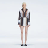 Janine Long-Sleeve Shirt and Gillian Mini Skort Black Degraded Set | Moeva | | Each week unveils new pieces—luxury swimwear, fluid resort silhouettes, and elevated summer-to-evening essentials designed to carry you from coastal escapes to city nights.
