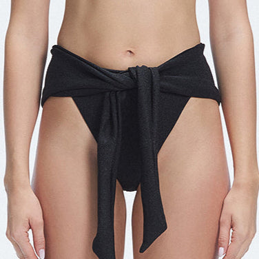 Ilana Black Full Coverage Bikini Bottom | Moeva | Bikini Bottom | Each week unveils new pieces—luxury swimwear, fluid resort silhouettes, and elevated summer-to-evening essentials designed to carry you from coastal escapes to city nights.