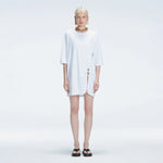 Lavinia Accessorised Cotton Maxi T-Sirt | Moeva | Beachwear Dresses | Each week unveils new pieces—luxury swimwear, fluid resort silhouettes, and elevated summer-to-evening essentials designed to carry you from coastal escapes to city nights.