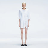 Lavinia Accessorised Cotton Maxi T-Sirt | Moeva | Beachwear Dresses | Each week unveils new pieces—luxury swimwear, fluid resort silhouettes, and elevated summer-to-evening essentials designed to carry you from coastal escapes to city nights.