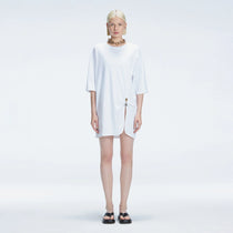 Lavinia Accessorised Cotton Maxi T-Sirt | Moeva | Beachwear Dresses | Each week unveils new pieces—luxury swimwear, fluid resort silhouettes, and elevated summer-to-evening essentials designed to carry you from coastal escapes to city nights.