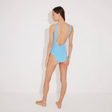 Lelia Blue Swimsuit | Moeva | Swimsuit | Each week unveils new pieces—luxury swimwear, fluid resort silhouettes, and elevated summer-to-evening essentials designed to carry you from coastal escapes to city nights.