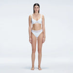 Lorelai White Underwired Full Coverage Solid Bikini Sets | Moeva | Bikini Sets | Each week unveils new pieces—luxury swimwear, fluid resort silhouettes, and elevated summer-to-evening essentials designed to carry you from coastal escapes to city nights.