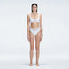 Lorelai White Underwired Full Coverage Solid Bikini Sets | Moeva | Bikini Sets | Each week unveils new pieces—luxury swimwear, fluid resort silhouettes, and elevated summer-to-evening essentials designed to carry you from coastal escapes to city nights.