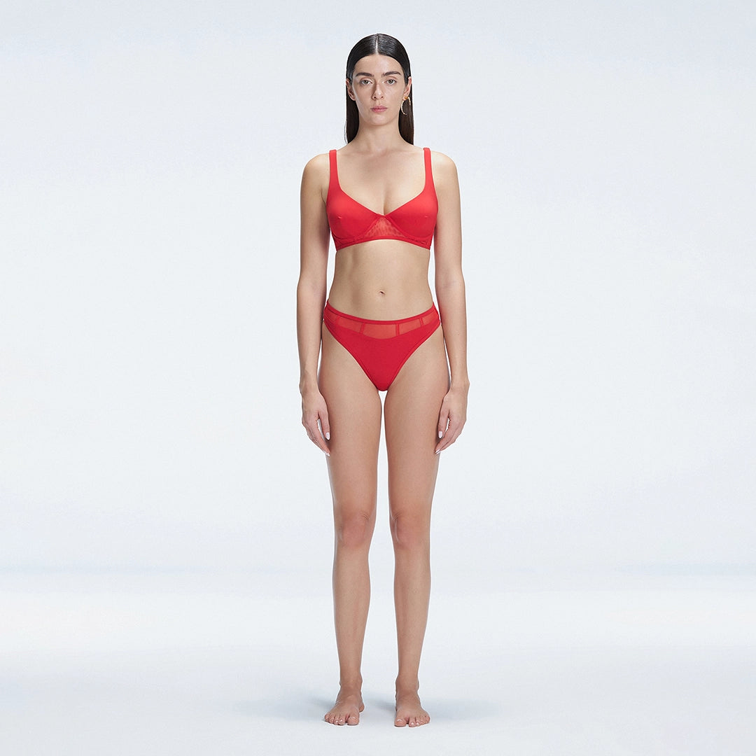 Lorelai Red Underwired Full Coverage Solid Bikini Sets | Moeva | | Each week unveils new pieces—luxury swimwear, fluid resort silhouettes, and elevated summer-to-evening essentials designed to carry you from coastal escapes to city nights.