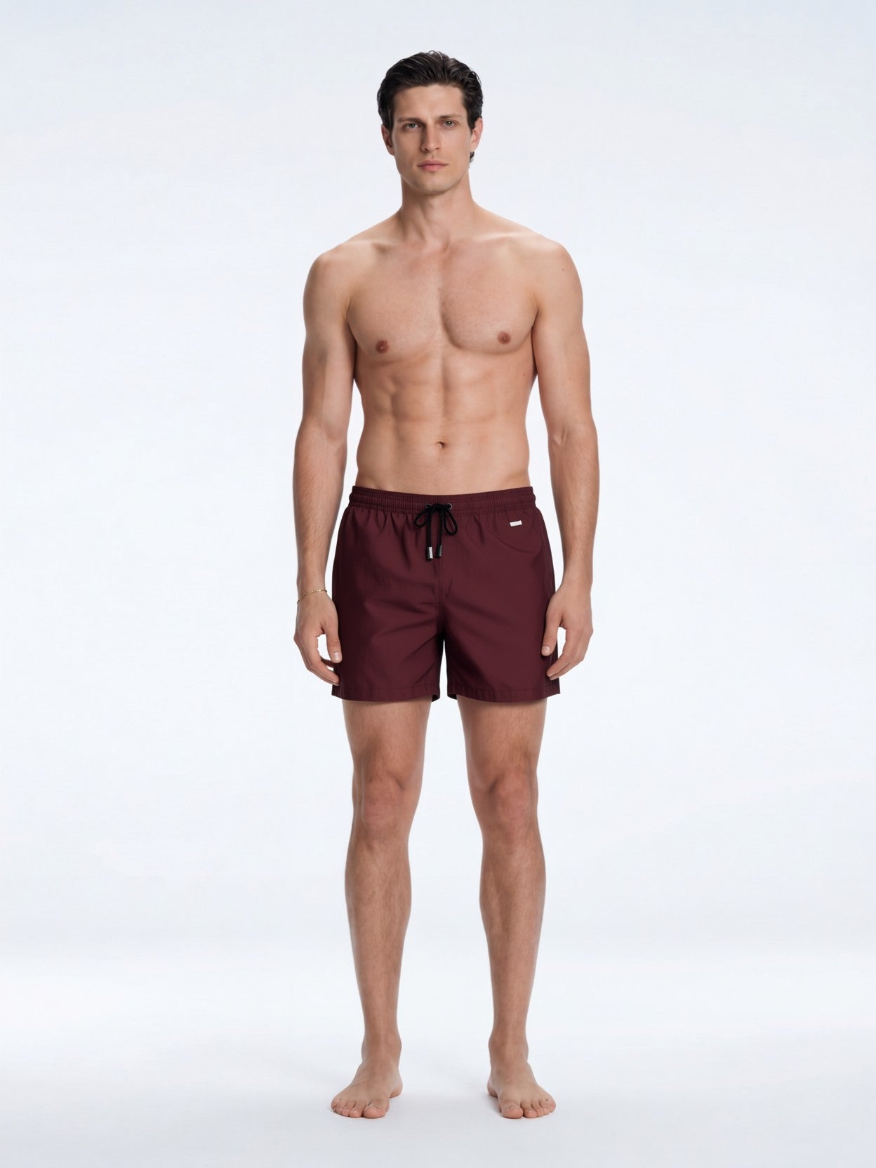 Louis Bordeaux Quick-Dry Swim Shorts | Moeva | Shorts | Each week unveils new pieces—luxury swimwear, fluid resort silhouettes, and elevated summer-to-evening essentials designed to carry you from coastal escapes to city nights.