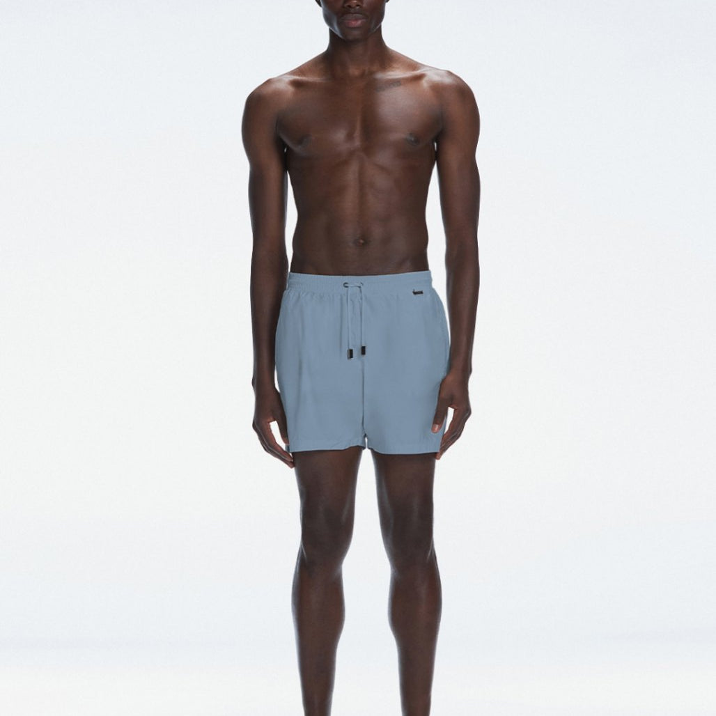 Louis Air Blue Quick-Dry Swim Shorts | Moeva | Shorts | Each week unveils new pieces—luxury swimwear, fluid resort silhouettes, and elevated summer-to-evening essentials designed to carry you from coastal escapes to city nights.