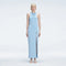 Louisa Blue Halter Knit Maxi Dress with Slit Detail | Moeva | Dress | Each week unveils new pieces—luxury swimwear, fluid resort silhouettes, and elevated summer-to-evening essentials designed to carry you from coastal escapes to city nights.