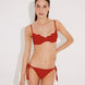 Luigiana Red Undirwired Side Tie Bikini Set | Moeva | Bikini Sets | Each week unveils new pieces—luxury swimwear, fluid resort silhouettes, and elevated summer-to-evening essentials designed to carry you from coastal escapes to city nights.