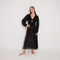 Lula Silk Blouson-Sleeve Belted Sheer Black Maxi Dress | Moeva | Beachwear Dresses | Each week unveils new pieces—luxury swimwear, fluid resort silhouettes, and elevated summer-to-evening essentials designed to carry you from coastal escapes to city nights.