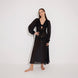 Lula Silk Blouson-Sleeve Belted Sheer Black Maxi Dress | Moeva | Beachwear Dresses | Each week unveils new pieces—luxury swimwear, fluid resort silhouettes, and elevated summer-to-evening essentials designed to carry you from coastal escapes to city nights.