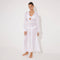 Lula Silk Blouson-Sleeve Belted Sheer White Maxi Dress | Moeva | Beachwear Dresses | Each week unveils new pieces—luxury swimwear, fluid resort silhouettes, and elevated summer-to-evening essentials designed to carry you from coastal escapes to city nights.