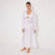 Lula Silk Blouson-Sleeve Belted Sheer White Maxi Dress | Moeva | Beachwear Dresses | Each week unveils new pieces—luxury swimwear, fluid resort silhouettes, and elevated summer-to-evening essentials designed to carry you from coastal escapes to city nights.