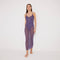 Lulusar Lilac Metallic Knitted Maxi Dress | Moeva | Beachwear Dresses | Each week unveils new pieces—luxury swimwear, fluid resort silhouettes, and elevated summer-to-evening essentials designed to carry you from coastal escapes to city nights.