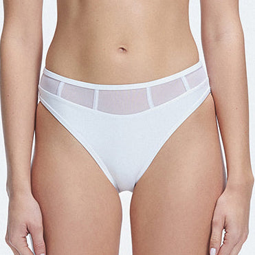 Lorelai White Full Coverage Solid Bikini Bottom | Moeva | Bikini Bottom | Each week unveils new pieces—luxury swimwear, fluid resort silhouettes, and elevated summer-to-evening essentials designed to carry you from coastal escapes to city nights.