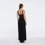 Manami Black High Waist Wide Leg Pants | Moeva | Women RTW Pants | Each week unveils new pieces—luxury swimwear, fluid resort silhouettes, and elevated summer-to-evening essentials designed to carry you from coastal escapes to city nights.