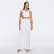 Manami White High Waist Wide Leg Pants | Moeva | Women RTW Pants | Each week unveils new pieces—luxury swimwear, fluid resort silhouettes, and elevated summer-to-evening essentials designed to carry you from coastal escapes to city nights.