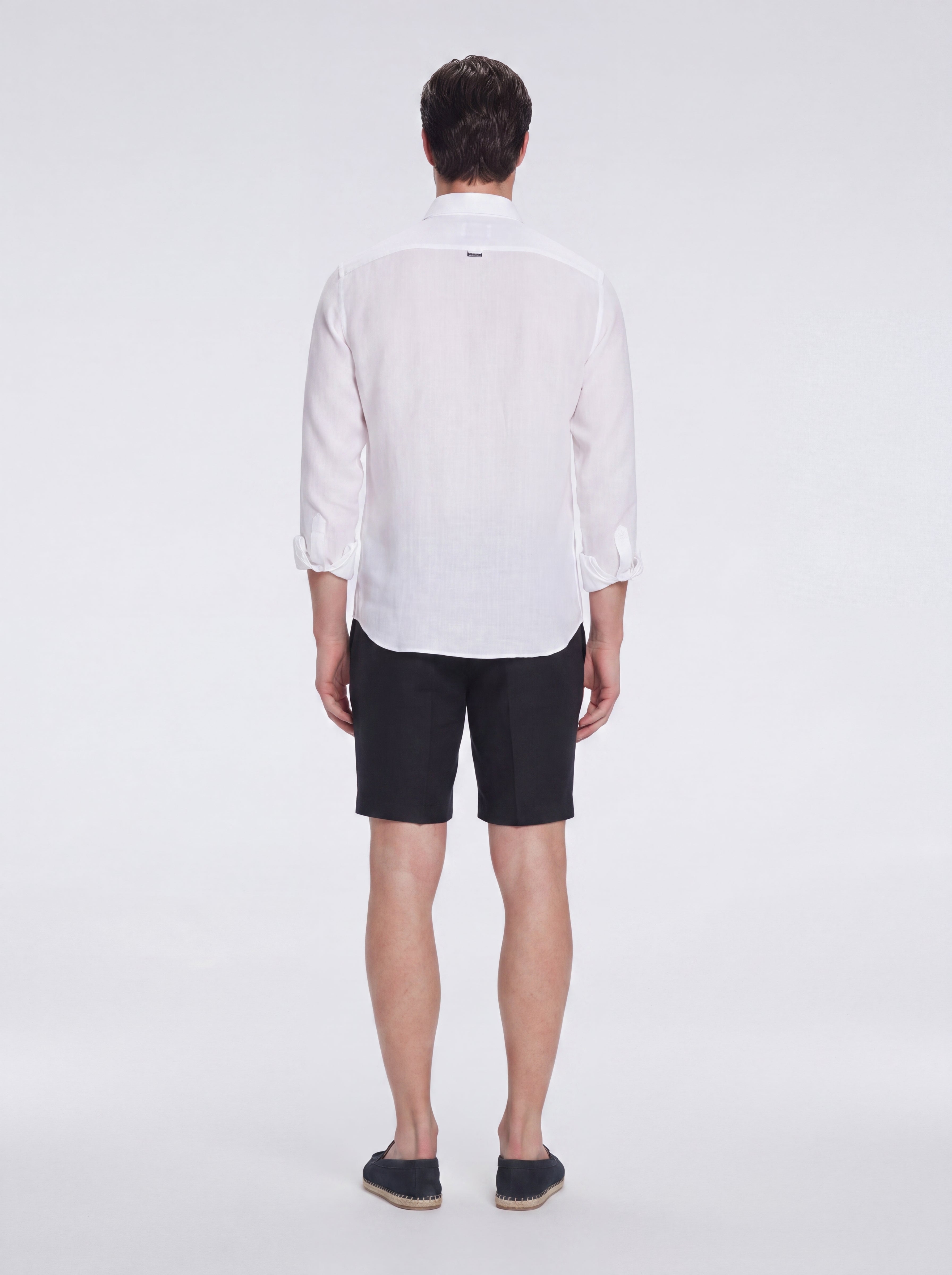 Marco Linen Black Shorts