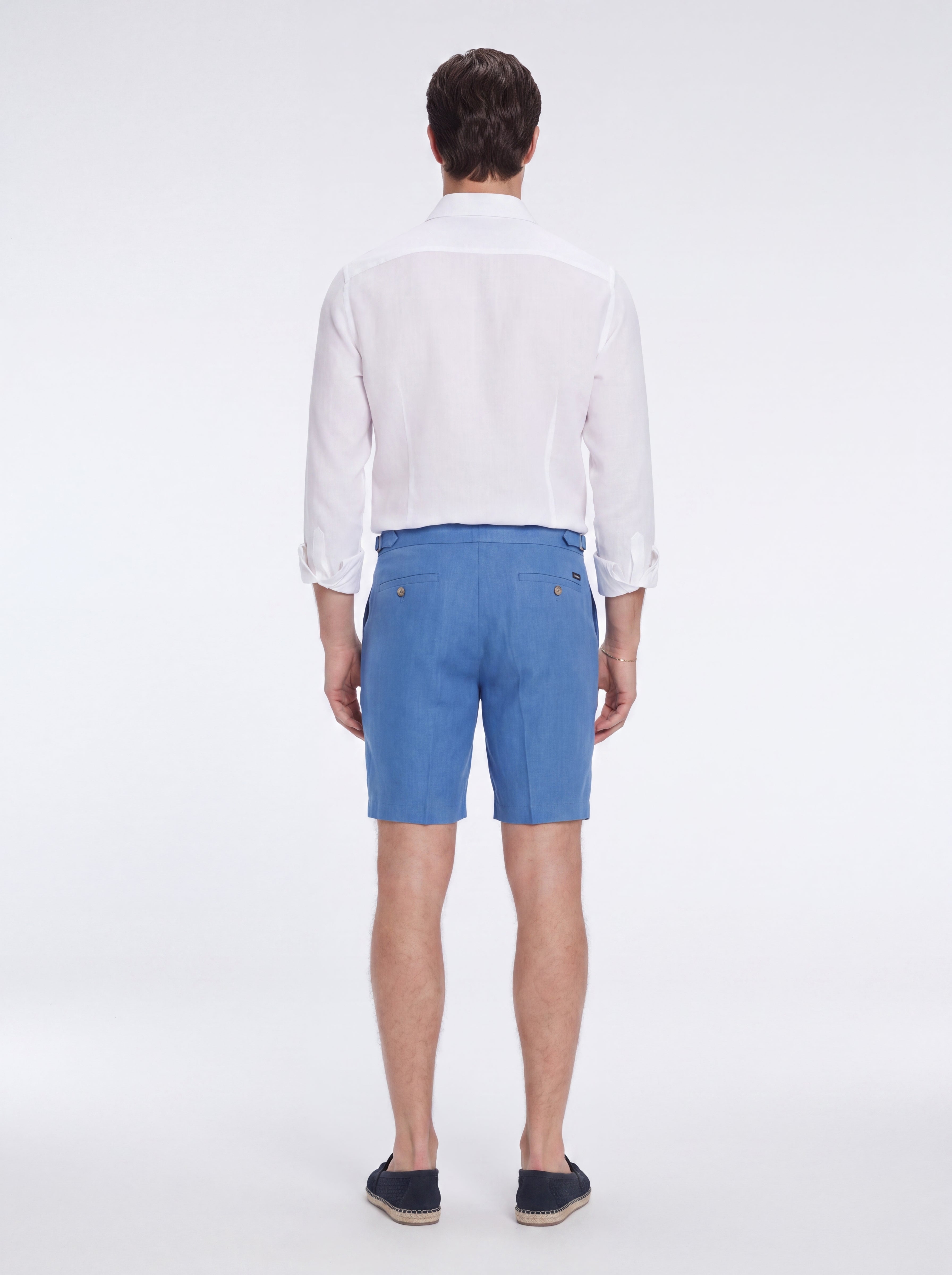 Marco Linen Azure Shorts