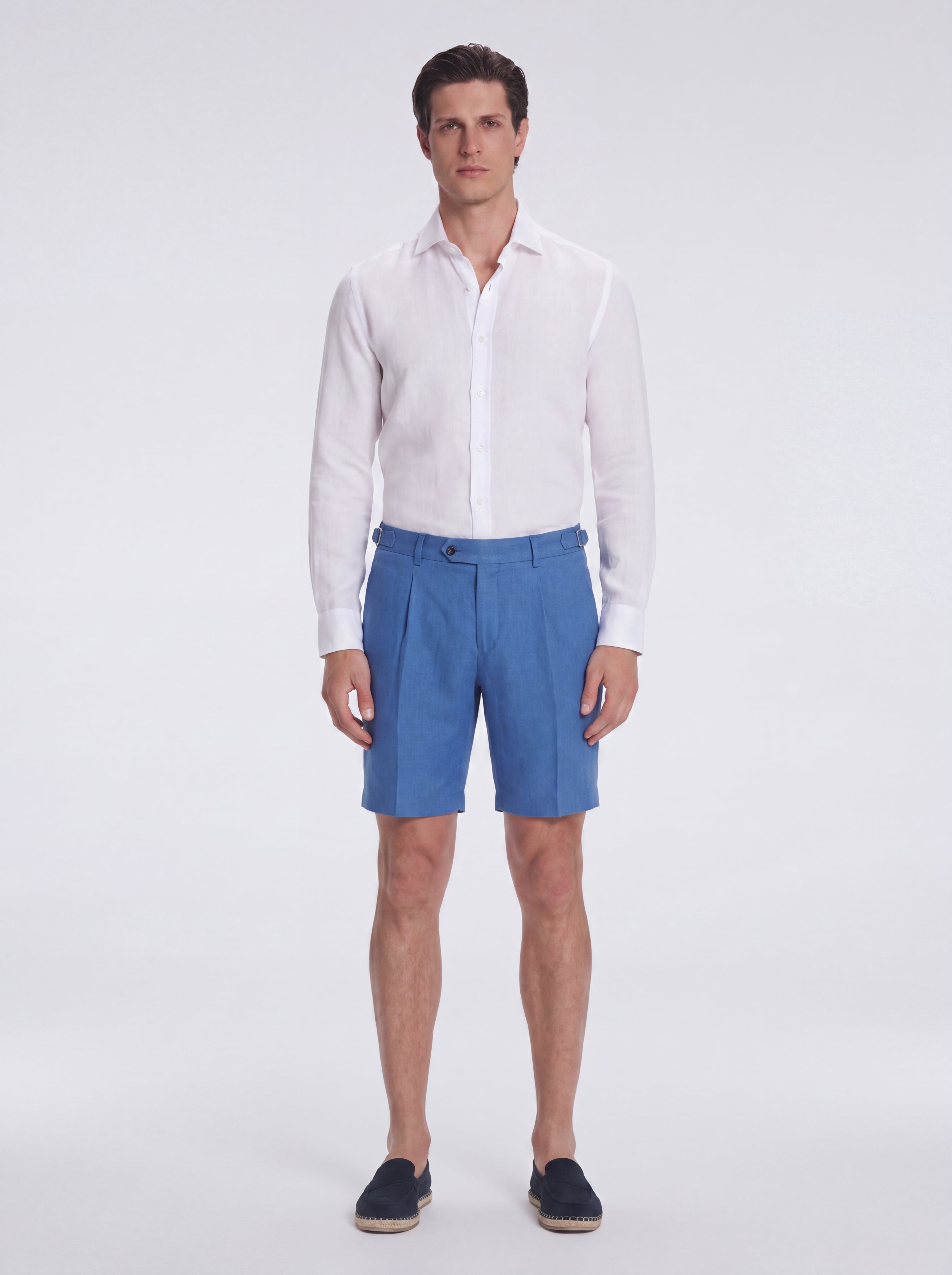 Marco Linen Azure Shorts