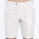 Marco Linen White Shorts