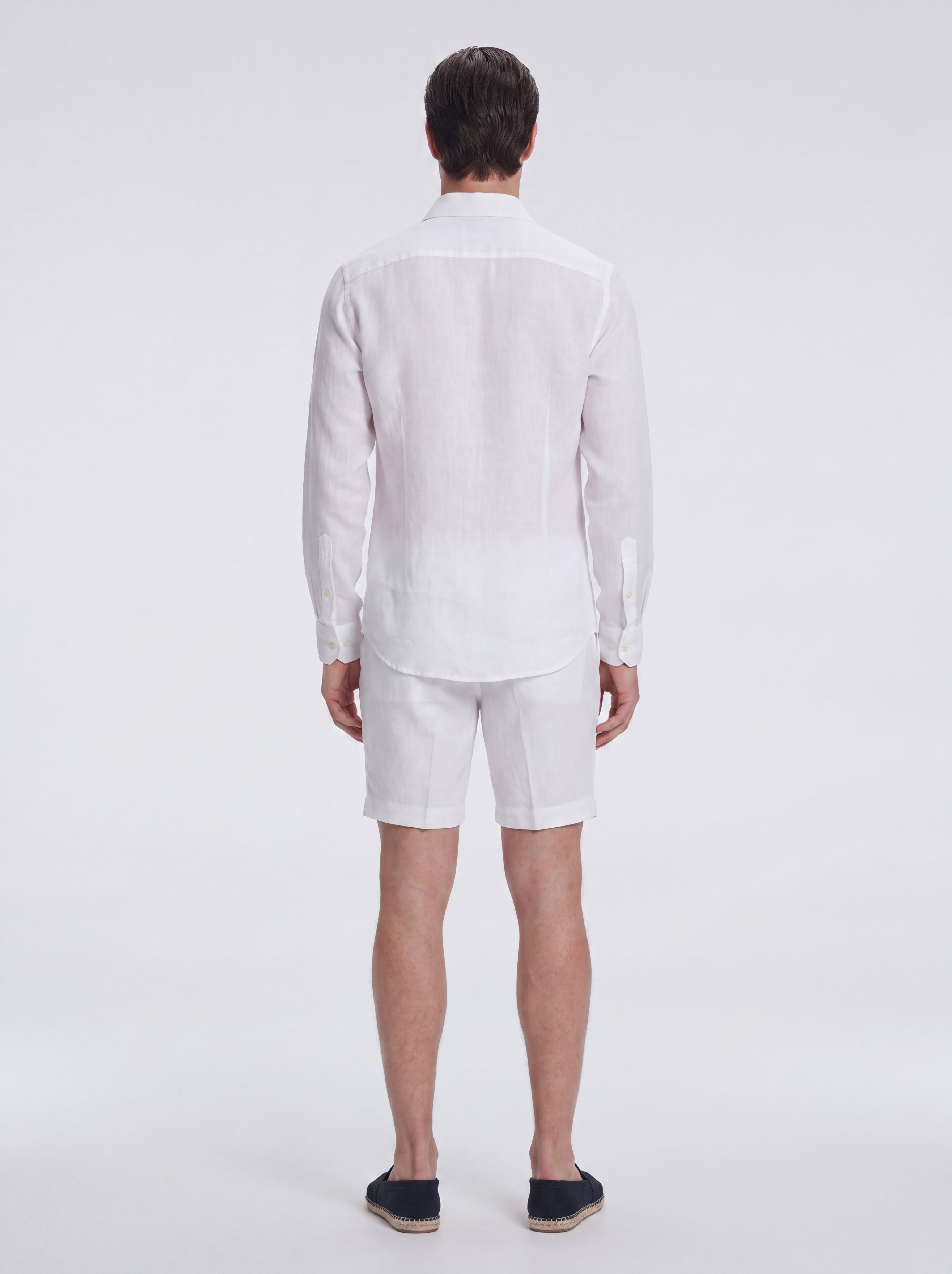 Marco Linen White Shorts