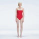 Marigold Red Corset Square Neck Swimsuit | Moeva | One-Piece | Each week unveils new pieces—luxury swimwear, fluid resort silhouettes, and elevated summer-to-evening essentials designed to carry you from coastal escapes to city nights.