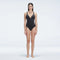 Marina Black V Neck Swimsuit | Moeva | One-Piece | Each week unveils new pieces—luxury swimwear, fluid resort silhouettes, and elevated summer-to-evening essentials designed to carry you from coastal escapes to city nights.