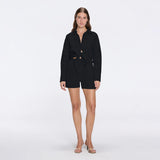 Hanson Shirt and Masha Shorts Black Set