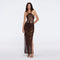 Mercantour Metallic Knit High-Waist Maxi Brown Skirt | Moeva | Skirt | Each week unveils new pieces—luxury swimwear, fluid resort silhouettes, and elevated summer-to-evening essentials designed to carry you from coastal escapes to city nights.