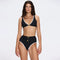 Merrin Black-White High Waist Buttoned Bikini Bottom | Moeva | Bikini Bottom | Each week unveils new pieces—luxury swimwear, fluid resort silhouettes, and elevated summer-to-evening essentials designed to carry you from coastal escapes to city nights.