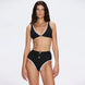 Merrin Black-White High Waist Buttoned Bikini Bottom | Moeva | Bikini Bottom | Each week unveils new pieces—luxury swimwear, fluid resort silhouettes, and elevated summer-to-evening essentials designed to carry you from coastal escapes to city nights.