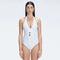 Miley White Halter Swimsuit | Moeva | Swimsuit | Each week unveils new pieces—luxury swimwear, fluid resort silhouettes, and elevated summer-to-evening essentials designed to carry you from coastal escapes to city nights.