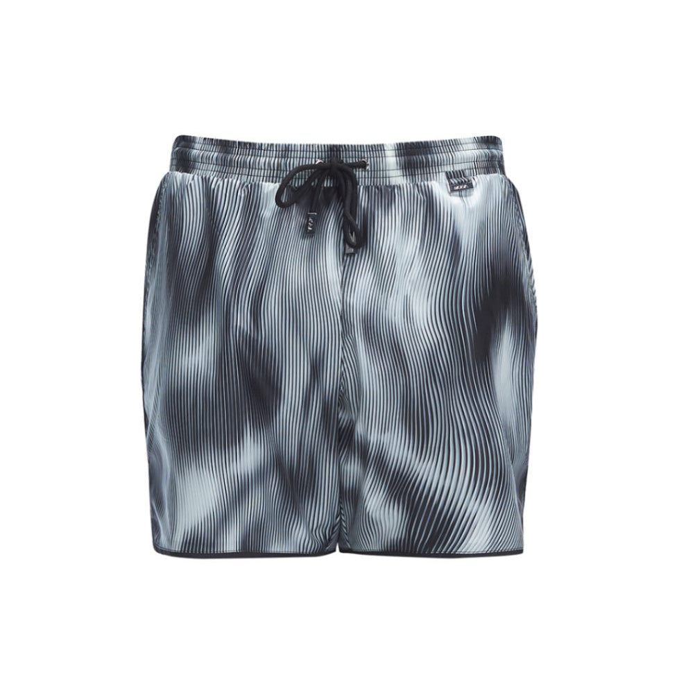 Griffin Black Sonar Swim Shorts | Moeva | Shorts | Each week unveils new pieces—luxury swimwear, fluid resort silhouettes, and elevated summer-to-evening essentials designed to carry you from coastal escapes to city nights.