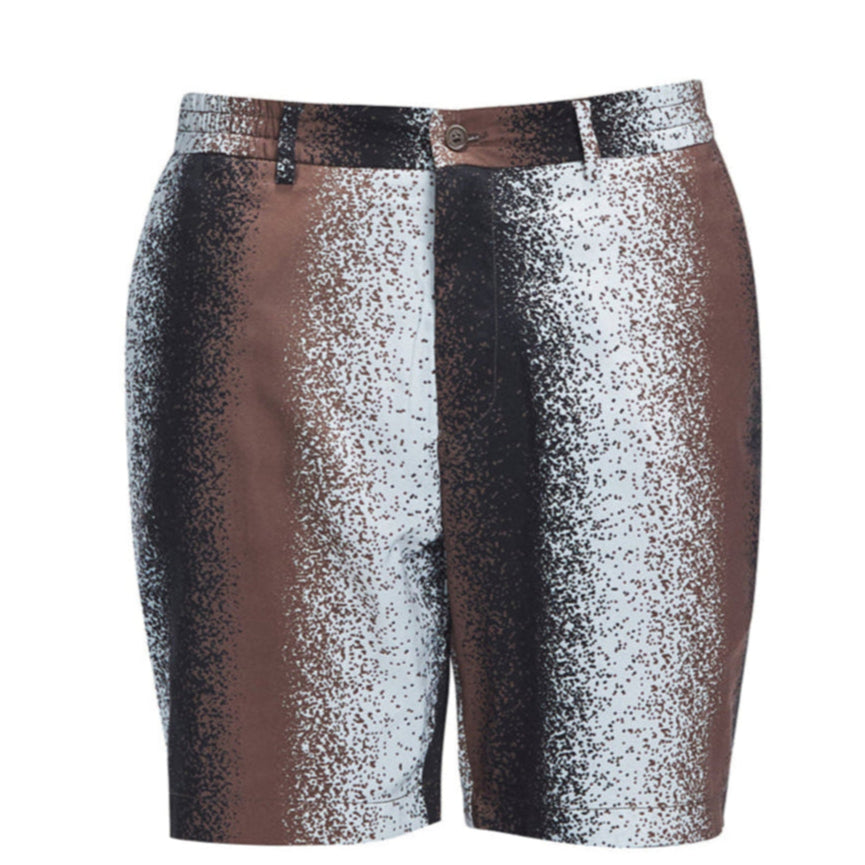 Dominic Brown Degraded Cotton Shorts | Moeva | Shorts | Each week unveils new pieces—luxury swimwear, fluid resort silhouettes, and elevated summer-to-evening essentials designed to carry you from coastal escapes to city nights.