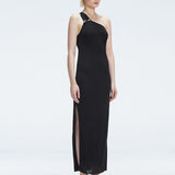 Halle Cut Out Knit Maxi Dress