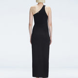 Halle Cut Out Knit Maxi Dress