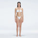 Ilana White Bandeu Full Coverage Piece Bikini Set | Moeva | Bikini Sets | Each week unveils new pieces—luxury swimwear, fluid resort silhouettes, and elevated summer-to-evening essentials designed to carry you from coastal escapes to city nights.