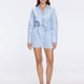 Masha Blue Linen Short | Moeva | Shorts | Each week unveils new pieces—luxury swimwear, fluid resort silhouettes, and elevated summer-to-evening essentials designed to carry you from coastal escapes to city nights.