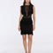 Diani Black Fringe Detail Sheer Panel Open Back Mini Dress | Moeva | RTW Dresses | Each week unveils new pieces—luxury swimwear, fluid resort silhouettes, and elevated summer-to-evening essentials designed to carry you from coastal escapes to city nights.