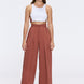 Manami Brown High Waist Wide Leg Pants | Moeva | Women RTW Pants | Each week unveils new pieces—luxury swimwear, fluid resort silhouettes, and elevated summer-to-evening essentials designed to carry you from coastal escapes to city nights.