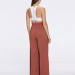 Manami Brown High Waist Wide Leg Pants | Moeva | Women RTW Pants | Each week unveils new pieces—luxury swimwear, fluid resort silhouettes, and elevated summer-to-evening essentials designed to carry you from coastal escapes to city nights.