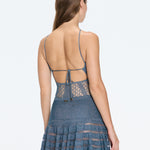 Eze Metallic Knit High-Waist Mini Blue Skirt | Moeva | Skirt | Each week unveils new pieces—luxury swimwear, fluid resort silhouettes, and elevated summer-to-evening essentials designed to carry you from coastal escapes to city nights.