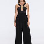 Manami Black High Waist Wide Leg Pants | Moeva | Women RTW Pants | Each week unveils new pieces—luxury swimwear, fluid resort silhouettes, and elevated summer-to-evening essentials designed to carry you from coastal escapes to city nights.