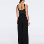 Manami Black High Waist Wide Leg Pants | Moeva | Women RTW Pants | Each week unveils new pieces—luxury swimwear, fluid resort silhouettes, and elevated summer-to-evening essentials designed to carry you from coastal escapes to city nights.