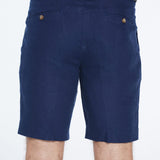 Marco Linen Dark Blue Shorts