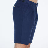 Marco Linen Dark Blue Shorts